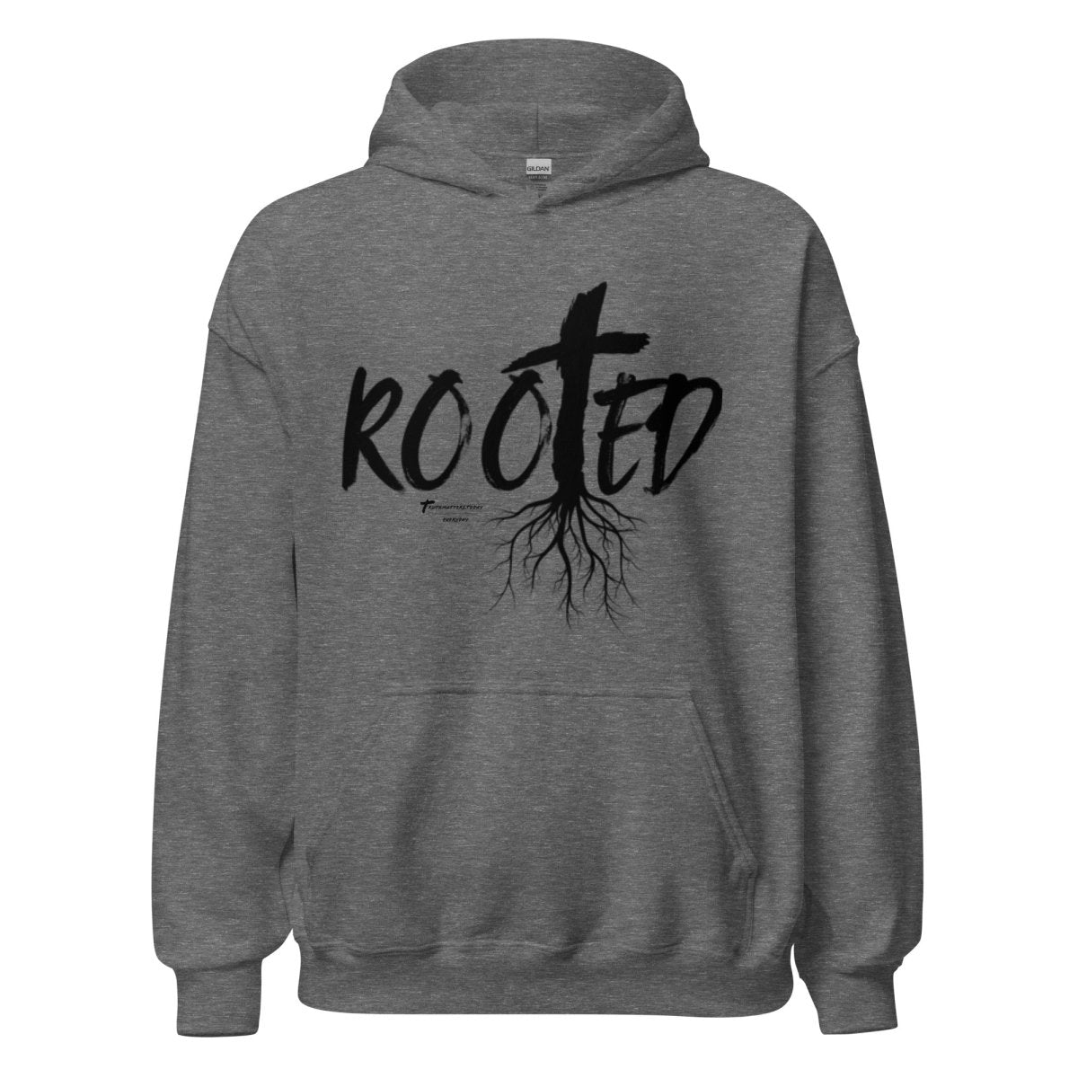 Rooted Hoodie — Colossians 2:6-7 KJV Christ | Truth Matters
